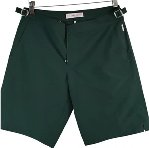 Orlebar Brown Men’s Swim Shorts Adjustable Strap Green Pocket Size 30 summer - Picture 1 of 14