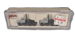 Atlas 2920 1984 Ford LNT9000 Tractor Day Cab Semi Truck 2 Stück Spur N undekoriert - Bild 1 von 4