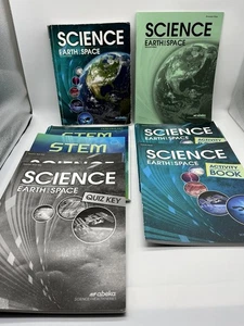 Abeka Earth & Space Student, Keys, Activity, Stem Project, Homeschool / School 8 - Picture 1 of 11