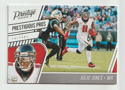 2020 Prestige Football Prestigious Pros #14 Julio Jones - Atlanta Falcons - Image 1 of 3