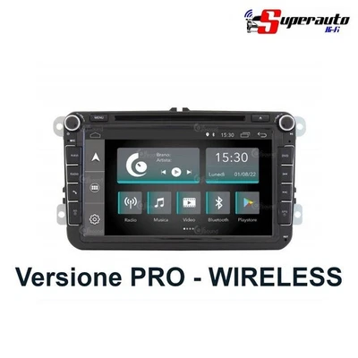 Jfsound JF-038W6-X7C PRO autoradio CD car tablet 8" fit Volkswagen auto Android - Immagine 1 di 4