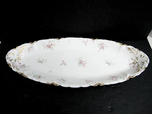 Riesiges ovales viktorianisches 23" Haviland Limoges Buffet Servieren Waschtisch Tablett um 1876-1889 - Bild 1 von 12