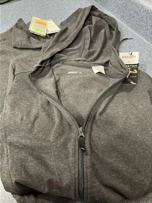 NUEVO Mujer Danskin Cremallera Completa Sudadera con Capucha LRG Ejercicio Pierna Ancha Pantalones XL Rosa Carbón Foto 1 de 4