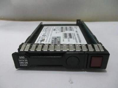 HP PM883 2,5'' 480GB SSD SATA6,0Gbps P02760-002 P04573-003 mit 651687-001 Tray  - Bild 1 von 4
