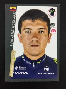 Richard Antonio Carapaz Rookie Sticker Panini Giro D'italia 100 2017 #192 - Picture 1 of 3