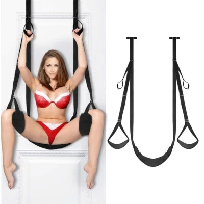Door Sex Swing With Seat Bondage Toy For Kinky Couples - Image 1 of 4