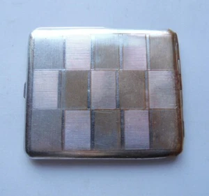 Estuche para cigarrillos de latón soviético ruso vintage - Imagen 1 de 6
