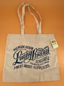 Lucky Brand Jeans Reuseable Shopping Tote Bag NWT - Picture 1 of 2