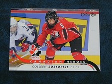 2009-10 09/10 OPC O-Pee-Chee Canadian Heroes CB-CS Colleen Sostorics Team Canada