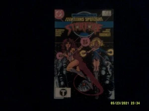 1988 DC COMICS TEEN TITANS SPOTLIGHT # 19 w/ STARFIRE.. MILLENNIUM X-OVER - Picture 1 of 3