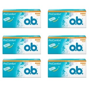 96 Assorbenti Interni O.B. PROCOMFORT SUPER flusso abbondante tamponi NUOVI - Foto 1 di 1