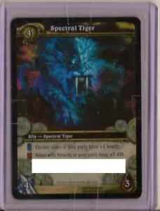 WoW Loot Card - Spectral Tiger - Spectral Tiger - USED - Picture 1 of 1