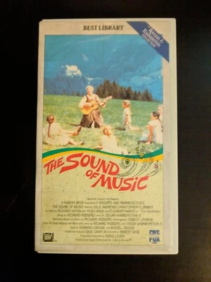 The Sound of Music VHS Japanese Release 2 Tape Set CBS FOX NTSC *Buy2Get1Free* - Image 1 of 4