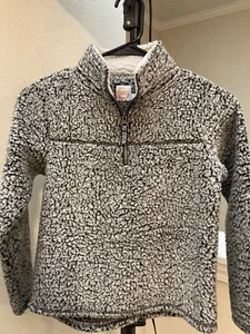 Wonder Nation Boys Sherpa Quarter Zipped Sweater Size 8 - Picture 1 of 3