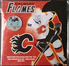 2009-2010 Calgary Flames Official 50 Cent Coin - NHL Brand New Sealed
