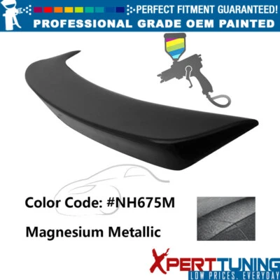 Fits 02-06 Acura RSX DC5 Painted #NH675M Rear Trunk Spoiler Wing OE Style ABS Foto 1 de 4