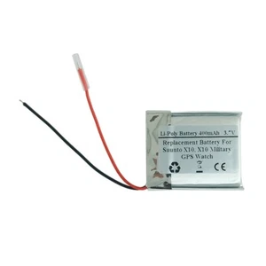 400mAh 3.7V Replacement Battery For Suunto X10 GPS Watch, X10 Military GPS Watch - Picture 1 of 1