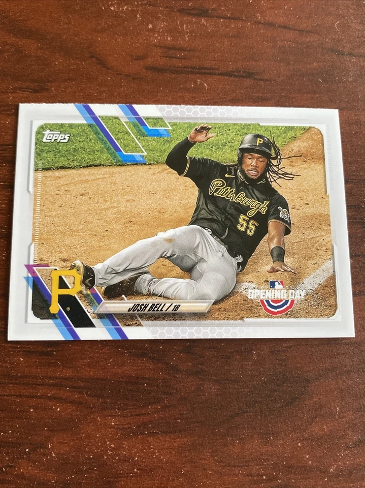 2021 Topps Opening Day #32 Josh Bell Pittsburgh Pirates C1103 - Image 1 of 1