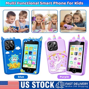 Kids Smart Phone Kids Phone for Girls Boys Kids Smart Phone Touchscreen Gifts US - Picture 1 of 12