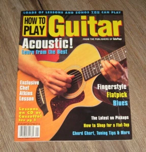 How To Play Guitar Acoustic magazine CHET ATKINS - Picture 1 of 1
