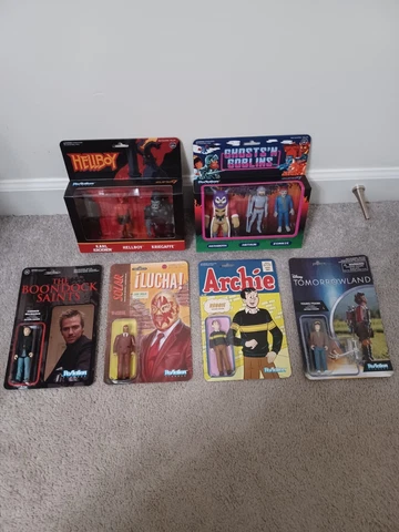Super7 ReAction Action Figure Collection! Hellboy & More! 10 New Figures! Cover