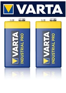 2x Varta 9V Block Batterien f. Rauchmelder 2 Stück 9 Volt + NEU + MHD 2029 - Bild 1 von 8
