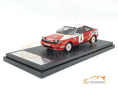HPI RACING CELICA GT - FOUR #4 M. JONSSON - L. BACKMAN RALLY SWEDISH 1992 1/43 - Image 1 of 4