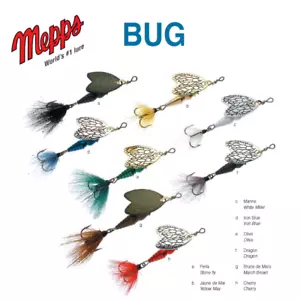 MEPPS Bug Peso 1.5 G 2.5 G 4 G 7 G I Cucchiai Mosche - Foto 1 di 2