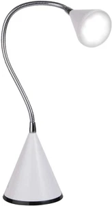 LED Cone Desk Lamp, White - Picture 1 of 5