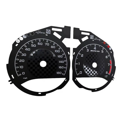 Mercedes-Benz AMG C, GLC, W205, W253 - OEM Speedometer dials MPH Gauges - Image 1 of 4