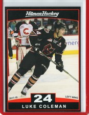 2017/18 Calgary Hitmen - LUKE COLEMAN