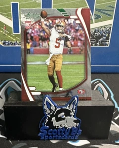 2021 Panini Absolute Green Rookie #103 - Trey Lance (RC) - San Francisco 49ers - Picture 1 of 3