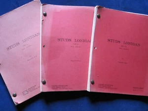 SCENEGGIATURE FILM TV ORIGINALI - BORCHIE LONIGAN TRILOGIA - FIRMATE REGINALD ROSE - Foto 1 di 5