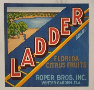 LABEL Ladder Citrus Roper Winter Garden Florida - Picture 1 of 1
