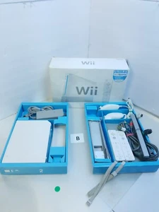 Nintendo Wii RVL-001 Gaming Console (White) Pre-owned - Picture 1 of 12