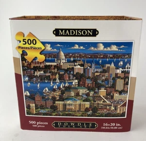 DOWDLE VOLKSKUNST SAMMLER PUZZLE MADISON WISCONSIN 500 TEILE - Bild 1 von 5