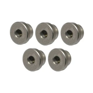 5 Pack Chassis Weld On Nut 3/8"-16 Thread Weldable 3/8" Long Fits 3/4" ID Tubing - Picture 1 of 1