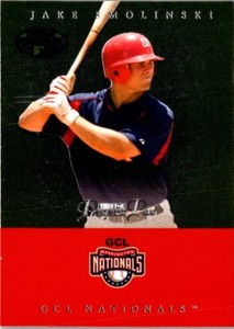 2007 Tristar Prospects Plus Jake Smolinski #4 GCL Nationals Baseball Card