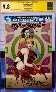 DC Universe Rebirth Harley Quinn #1 2016 DC Comics CGC ss 9.8 Paul Pope - Picture 1 of 2