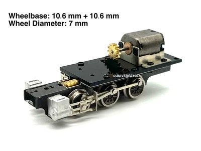 N/HOn30/HOe/009 Aru-Model 0-6-0 Steam Locomotive Power Drive Chassis 10.6mm/7mm - Image 1 of 4