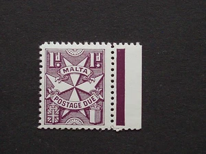 Malta,1963,Sg D22a, Postage Due, Perf 12, chalk surface, wmk Mullt script CA,umm - Picture 1 of 1