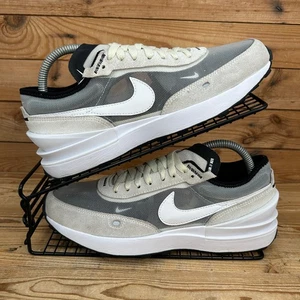Nike Turnschuhe Damen Größe UK 6 Waffle One Summit weiß Mesh Freizeitschuhe GS - Bild 1 von 13