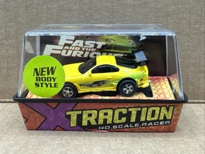 2005 Johnny lightning xTraction HO Scale Fast and Furious YELLOW TOYOTA SUPRA - Image 1 of 4