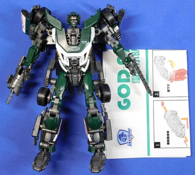 THE DREAM FACTORY GOD-07 ROAD BUSTER TRANSFORMING FIGURE OF DARK MOON - Image 1 of 2