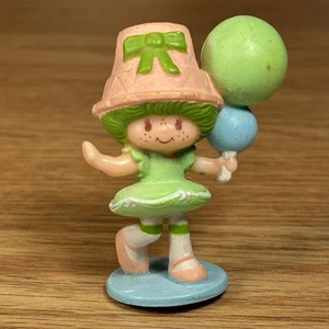Vintage 1982 Strawberry Shortcake LIME CHIFFON With Balloons Mini Figur - Bild 1 von 5