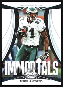 Terrell Owens 2024 Panini Certified Immortals HOLO Philadelphia Eagles #18 - Picture 1 of 2