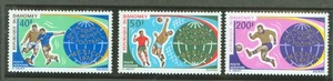 Dahomey C121-123 Mint NH Soccer (SCV = 5,20 $) - Bild 1 von 1