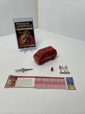 Vintage Takara G1 Transformers Ironhide 100% Complete 1984 Rare Nice - Image 1 of 4