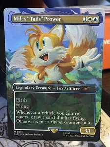 Miles Tails Prower FOIL #2085 NM/M MTG Magic Secret Lair Sonic the Hedgehog Sega - Picture 1 of 1