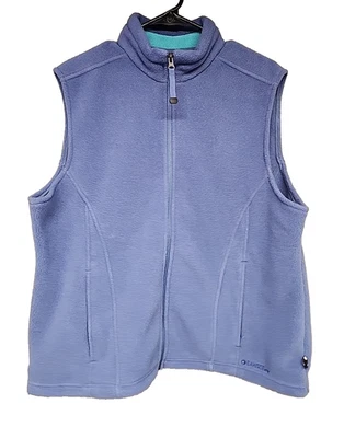 Chaleco Gander Mountain PolarTec Para Hombre Cremallera Polar Poliéster Talla 2XL - Azul Foto 1 de 4